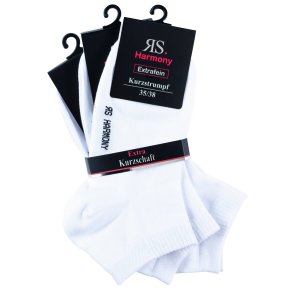 Socken - KURZ WEI - 3er-Pack